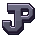 JackpotMC monogram, obsidian