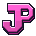 JackpotMC monogram, pink