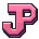 JackpotMC monogram, rose