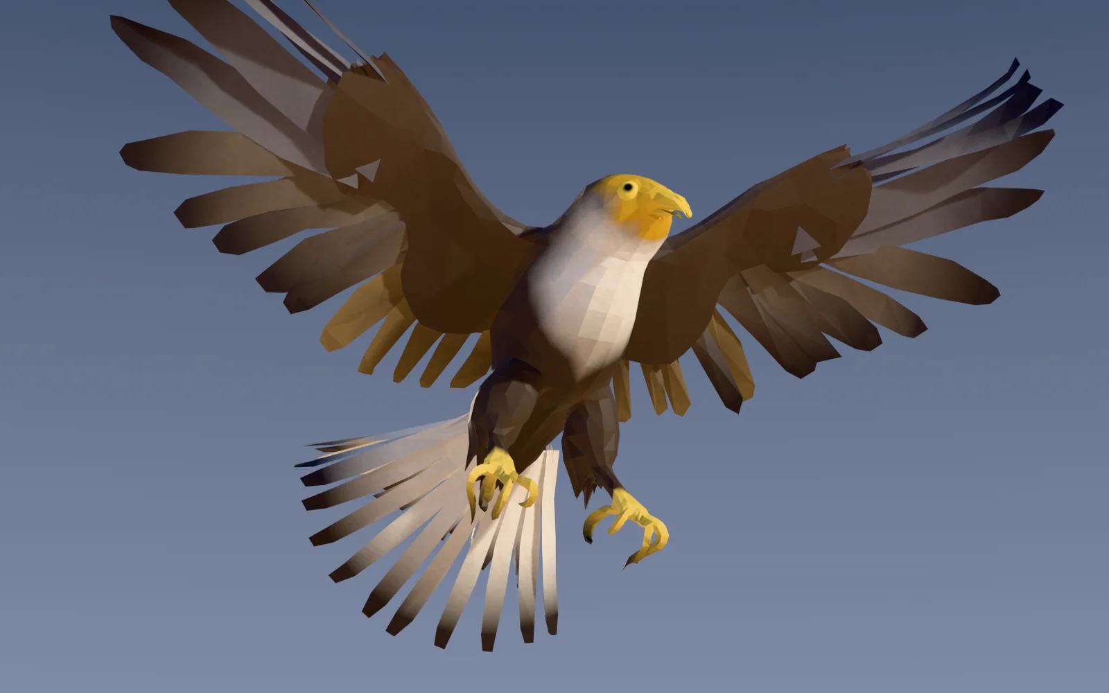Eagle, 3D render